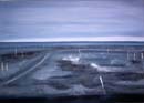 La Laguna 50x70cm mixed media on canvas